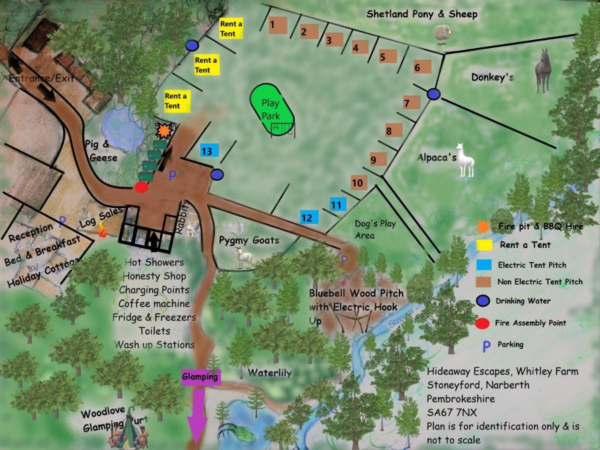 1 Glamping Tent With Kitchen & Electric On Small Family Campsite, No Bedding Supplied นาร์เบิร์ธ ภายนอก รูปภาพ